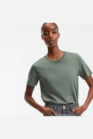 La Redoute T-shirt Girocollo, Maniche Corte Donna Taglie S