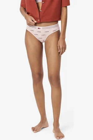 Lacoste Slip In Cotone Donna Taglie XS