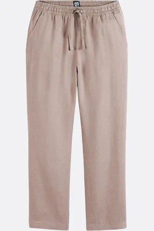 La Redoute Pantaloni Dritti In Lino Uomo Taglie S