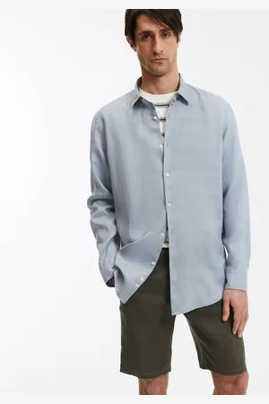 La Redoute Camicia Dritta In Lino, Signature, Carl