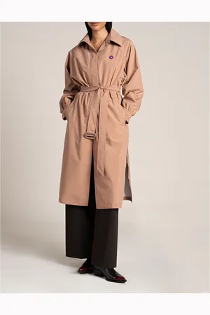 der flotte Boy Trench Impermeabile Con Cintura, Unisex, Madeleine Uomo Taglie S