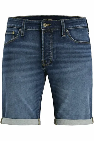 JACK & JONES Shorts In Denim Uomo Taglie XS