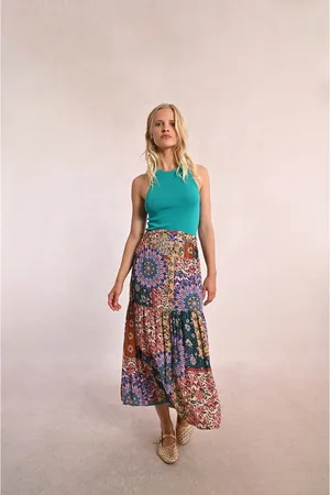 Molly Bracken Gonna Lunga Fantasia Donna Taglie XS