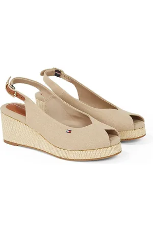 Tommy Hilfiger Sandali Con Zeppa Slingback Flag Donna Taglie 36