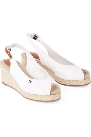 Tommy Hilfiger Sandali Con Zeppa Slingback Flag Donna Taglie 36