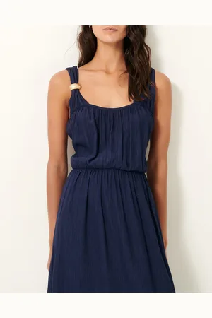 Sessun Abito Lungo Con Spalline Incrociate, Helene Donna Taglie XS