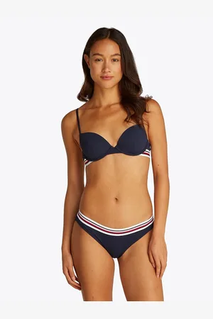 Tommy Hilfiger Slip Da Bagno Th Global Stripes Donna Taglie XS