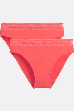 La Redoute Confezione Da 2 Slip In Microfibra Donna Taglie 38/40 (IT) - 34/36 (FR)