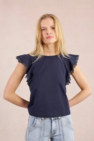 Molly Bracken T-shirt A Maniche Corte, Girocollo Donna Taglie XS