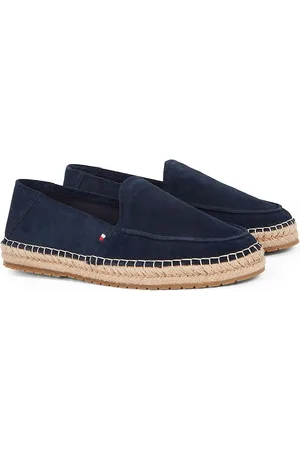 Tommy Hilfiger Espadrillas In Pelle Scamosciata Flex Uomo Taglie 40