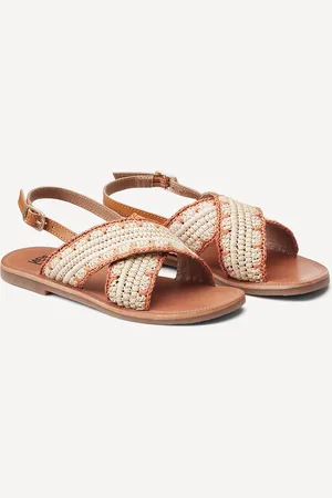 La Redoute Sandali Con Incrocio In Rafia Bambina Taglie 26