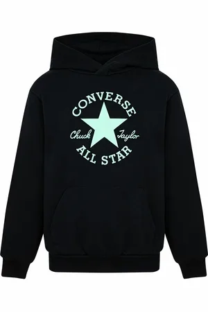 Converse Felpa Con Cappuccio E Logo Grande Bambino Taglie 8/10 anni - 126/138 cm