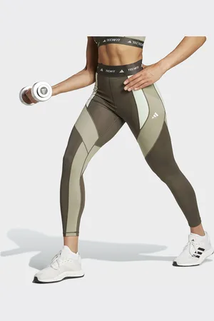 adidas Leggings Sportivo Techfit 7/8 Colorblock Donna Taglie XS