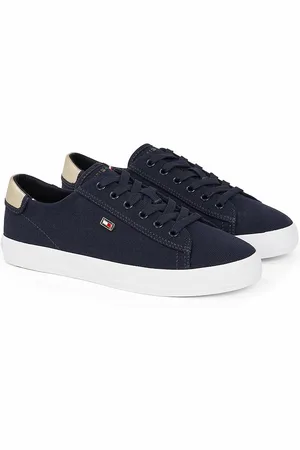 Tommy Hilfiger Sneakers Canvas Vulcanizzate Donna Taglie 36