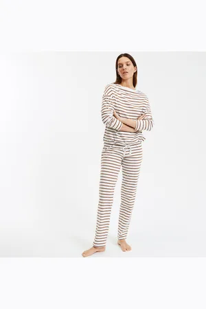 ANNE WEYBURN Pigiama In Cotone A Righe Donna Taglie 38/40 (IT) - 34/36 (FR)