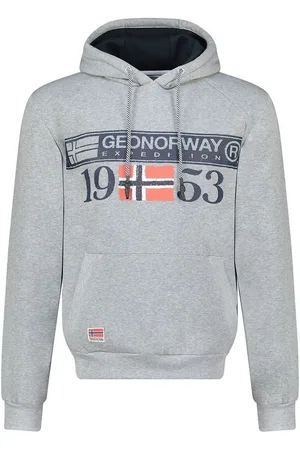 Geographical Norway Felpa Con Cappuccio Fastlife Uomo Taglie S