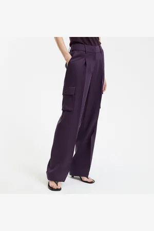 La Redoute Pantaloni Cargo Dritti In Lyocell Donna Taglie 42 (IT) - 38 (FR)