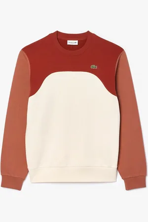 Lacoste Felpa Girocollo Color-block Taglie S