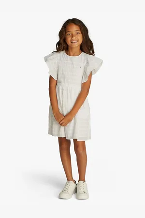 Tommy Hilfiger Abito Maniche Corte Bambina Taglie 10 anni - 138 cm
