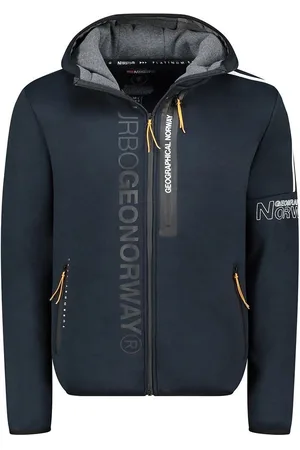 Geographical Norway Felpa Con Cappuccio E Zip Freestyle Uomo Taglie S