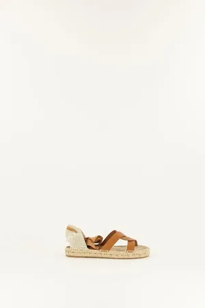 Sessun Sandali Espadrillas In Pelle Donna Taglie 40