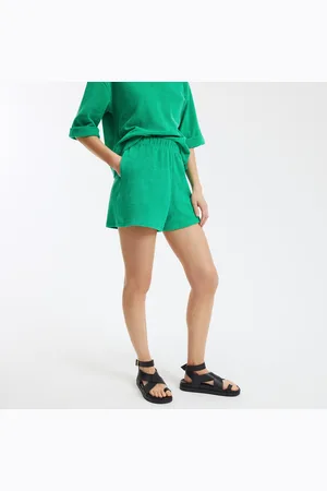 La Redoute Pantaloncini In Spugna Con Elastico In Vita Donna Taglie XS