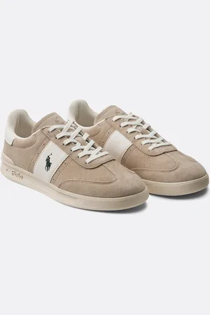 Ralph Lauren Scarpe Da Ginnastica In Pelle Scamosciata Heritage Aera Pp Uomo Taglie 45