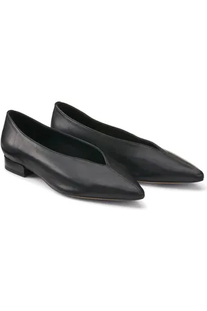 La Redoute Ballerine A Punta Con Tacco Piatto In Pelle Donna Taglie 36