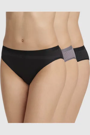 Dim Confezione Da 3 Slip In Cotone Elasticizzato Les Pockets Donna Taglie 40/42 (IT) - 36/38 (FR)