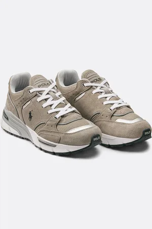 Ralph Lauren Scarpe Da Ginnastica N Pelle Scamosciata Trackster 250 Uomo Taglie 44