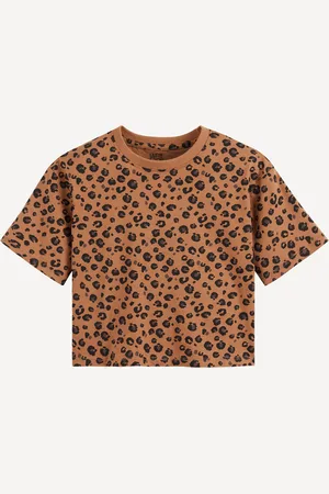 La Redoute T-shirt Fantasia Leopardata Taglie 18 mesi - 81 cm