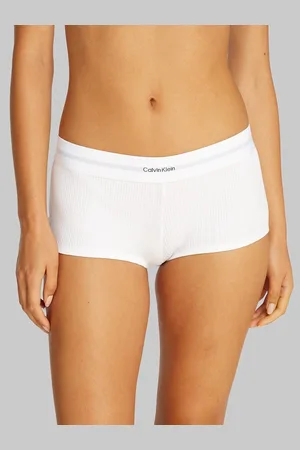 Calvin Klein Boxer In Cotone Modal Rib Donna Taglie S