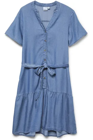 VERO MODA Abito Corto In Denim Donna Taglie XS