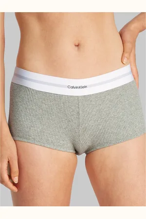 Calvin Klein Boxer In Cotone Modal Rib Donna Taglie L