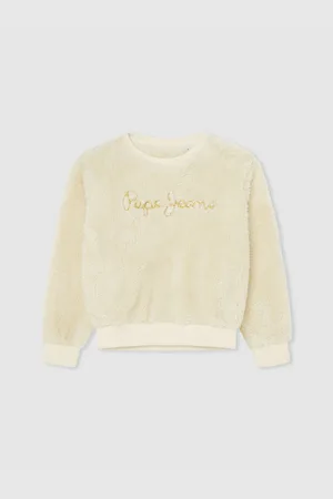 Pepe Jeans Felpa Girocollo Maniche Lunghe Bambina Taglie 14 anni - 156 cm
