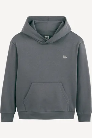 La Redoute Felpa Con Cappuccio, Scritta Al Petto Bambino Taglie 4 anni - 102 cm
