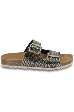 Les Tropéziennes par M Belarbi Sabot Comfort In Pelle Zatix Snake Donna Taglie 36