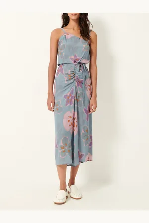 Sessun Abito Stampato Con Spalline Asimmetriche, Playina Donna Taglie XS