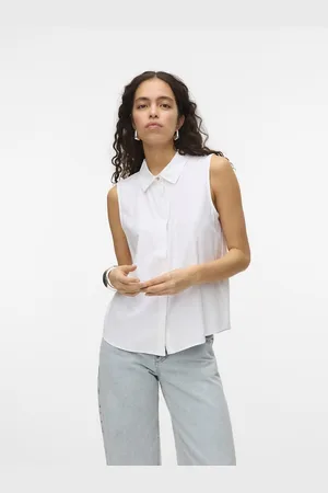 VERO MODA Camicetta Polo Senza Maniche Donna Taglie XS