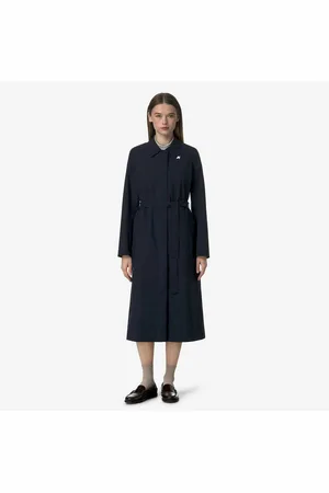 K-Way Trench Lungo Antivento, Barbra Stretch 2l