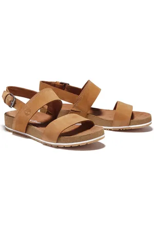 Timberland Sandali Con Zeppa Pelle Malibu 2 Band Donna Taglie 36