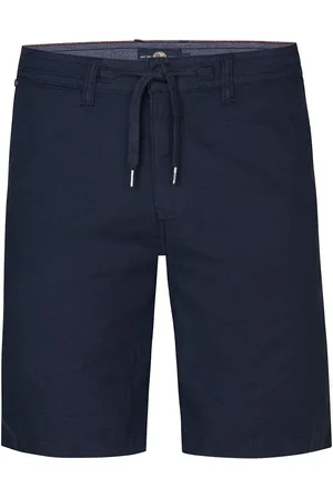 Petrol Industries Pantaloncini Con Coulisse In Cotone E Lino Uomo Taglie S