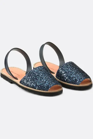 MINORQUINES Sandali Paillettes Piatti Avarca Paillettes Donna Taglie 40