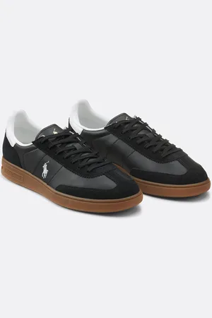 Ralph Lauren Sneakers In Pelle E Camoscio Bedford Pp Uomo Taglie 40