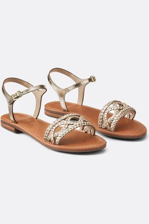 Geox Sandali Bassi In Pelle Sozy Donna Taglie 36