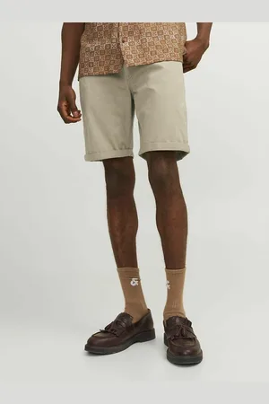 JACK & JONES Bermuda Slim 5 Tasche In Tela Jjirick Uomo Taglie S