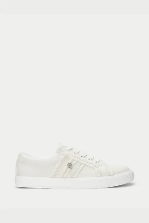 Ralph Lauren Sneakers In Tela Sfilacciata Janson Donna Taglie 36