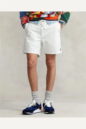 Ralph Lauren Shorts Dritto In Cotone Stretch Prepster