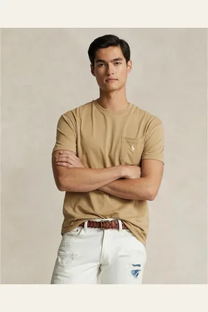 Ralph Lauren T-shirt Classica Con Tasche In Jersey Uomo Taglie M
