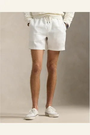 Ralph Lauren Pantaloncini Dritti In Lino Uomo Taglie M